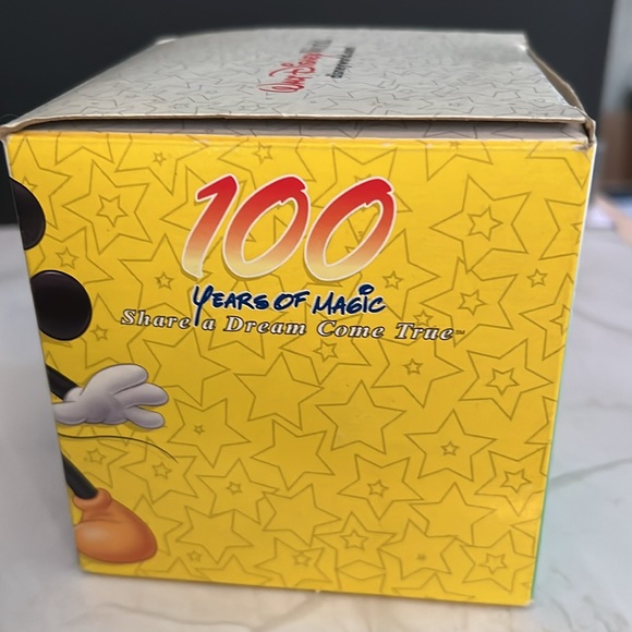 Walt Disney World Mickey Mouse Figurine Christmas Ornament with Bell - Picture 7 of 11